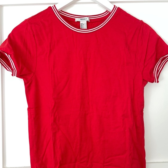 Forever 21 red t-shirt SMALL - Picture 1 of 1